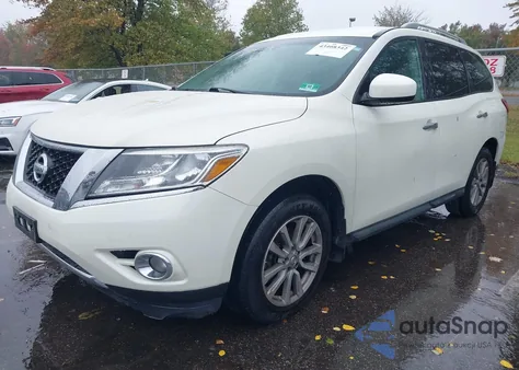 2016 Nissan Pathfinder Sv z USA, uszkodzony, nr VIN 5N1AR2MM6GC624294